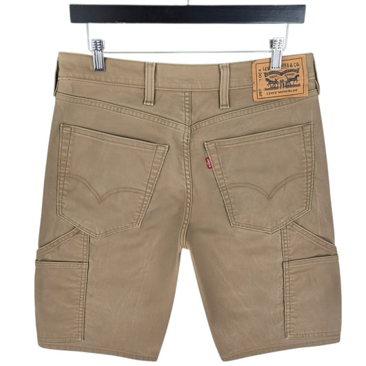Levis Workwear Jeans Brown Heavy Denim Shorts W30