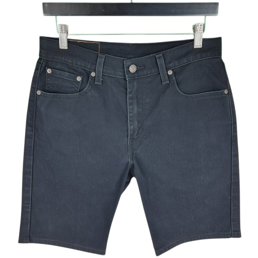 Levis 505 Jeans Black Denim Shorts W30
