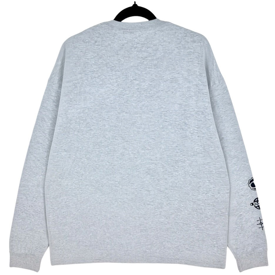 Champion Light Grey Long Sleeve Tee Shirt Size 2XL