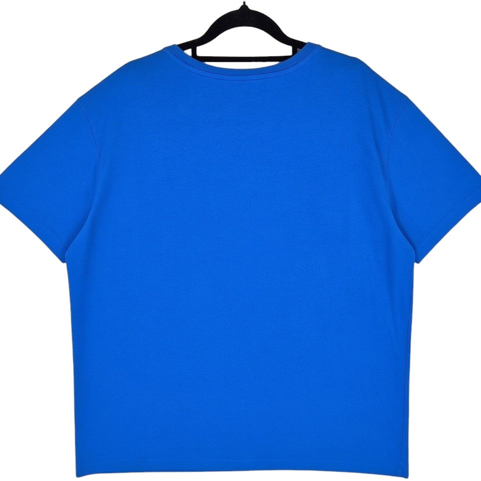 Polo Ralph Lauren Blue Basic V Neck Tee Shirt Size XL