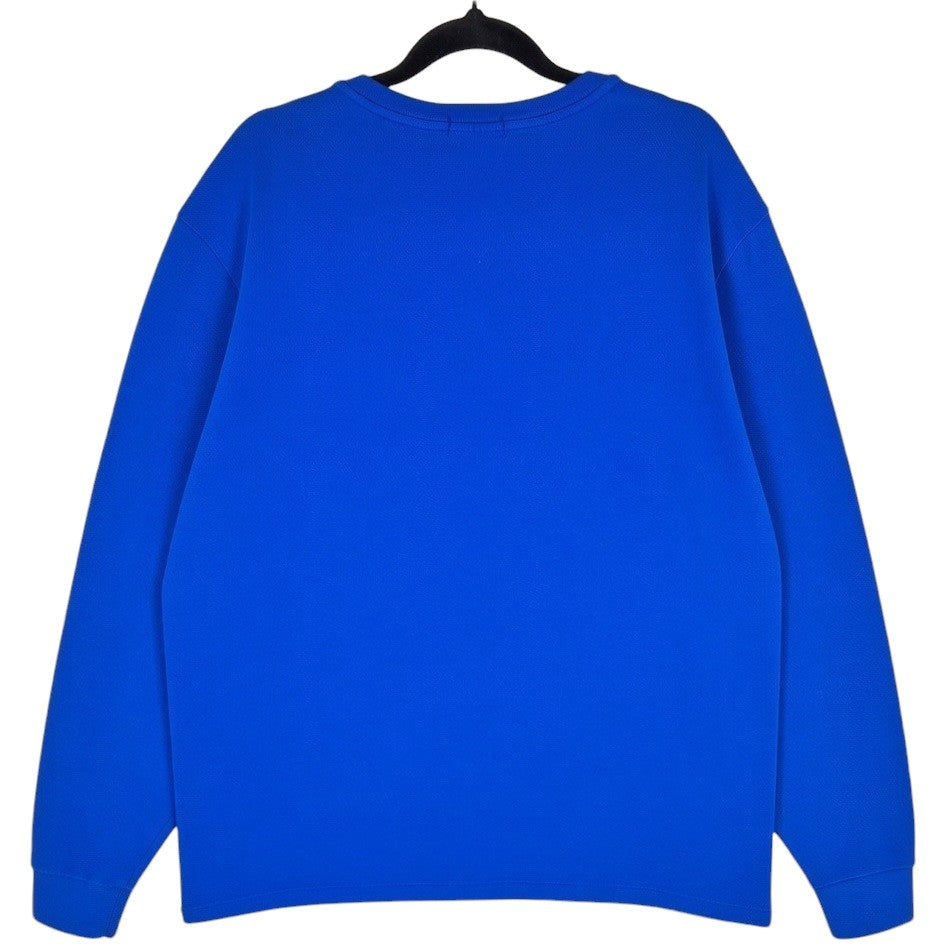 Polo Ralph Lauren Blue Long Sleeve Mesh Tee Shirt Size XL