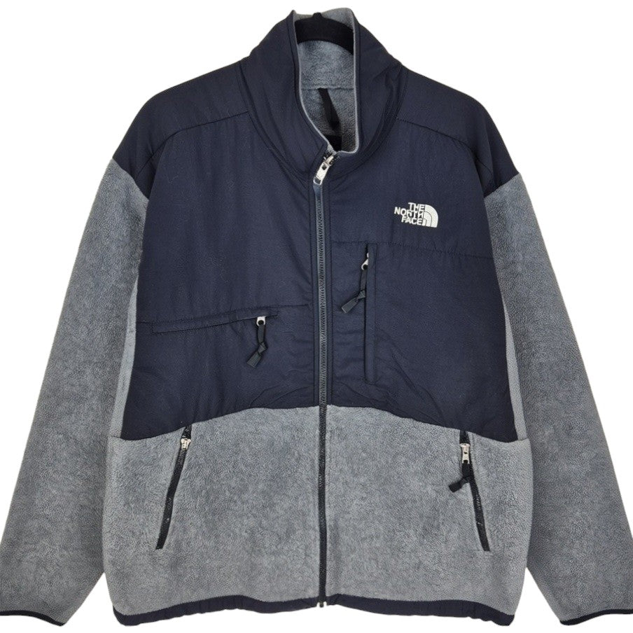 The North Face Grey Fleece Zip Jumper Size L
