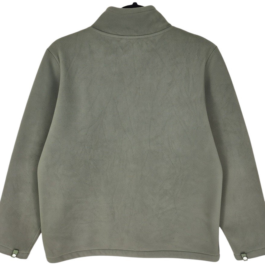 The North Face Green Fleece Zip Jumper Size M