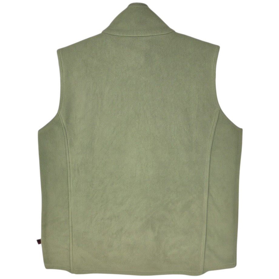 Woolrich Womens Green Fleece Vest Size L