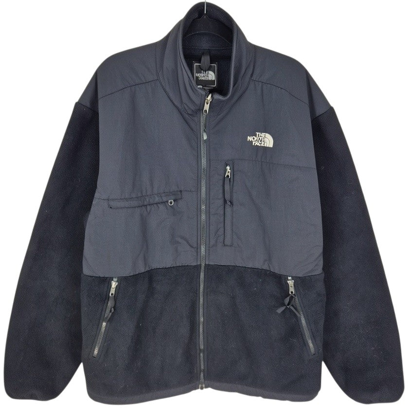 The North Face Black Fleece Zip Jumper Size L