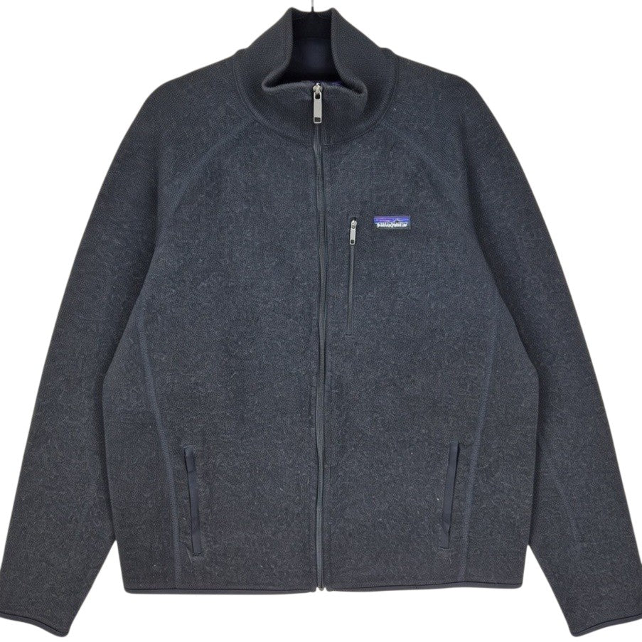Patagonia Black Fleece Zip Jumper Size L