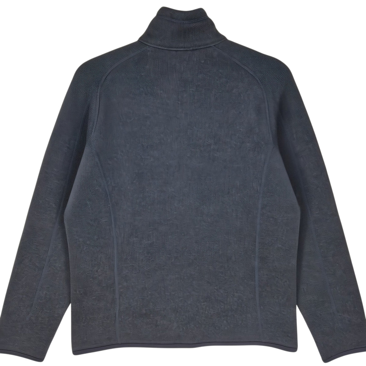 Patagonia Womens Black Quarter Zip Fleece Jumper Size L