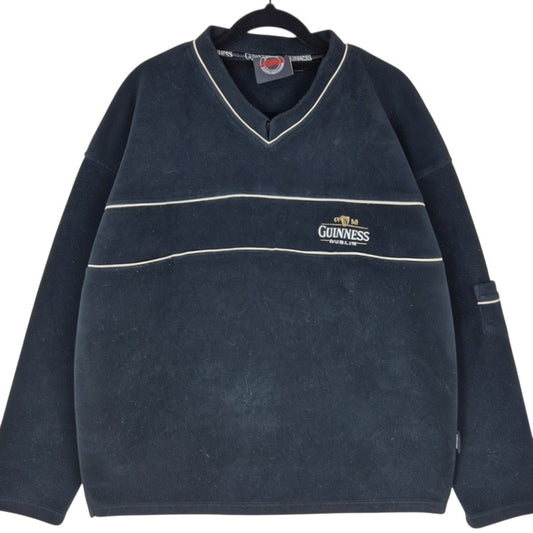 Guinness Dublin Black Fleece Jumper Size L