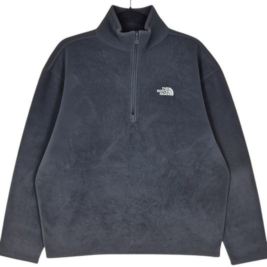 The North Face Black Light Quarter Zip Fleece Jumper Size L