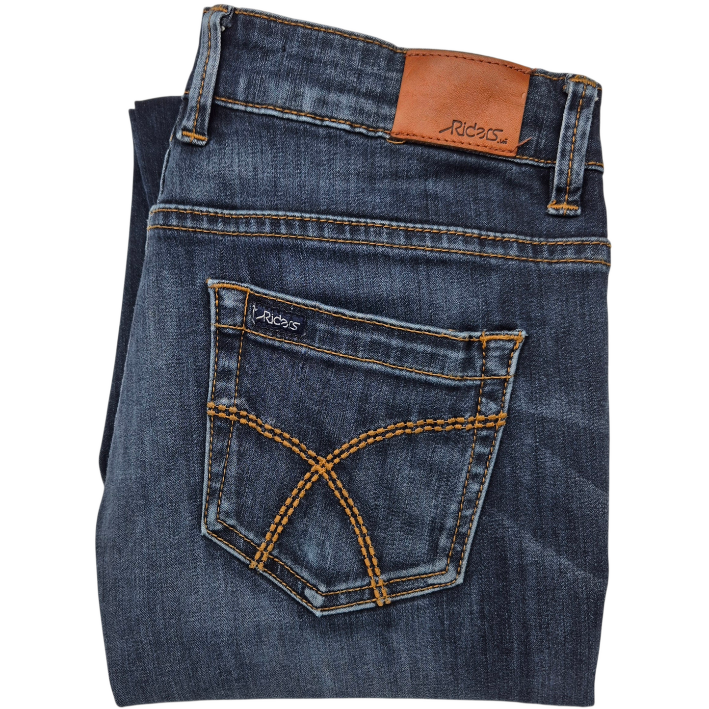 Lee Riders Jeans Womens Dark Blue Super Skinny Stretch Denim W28