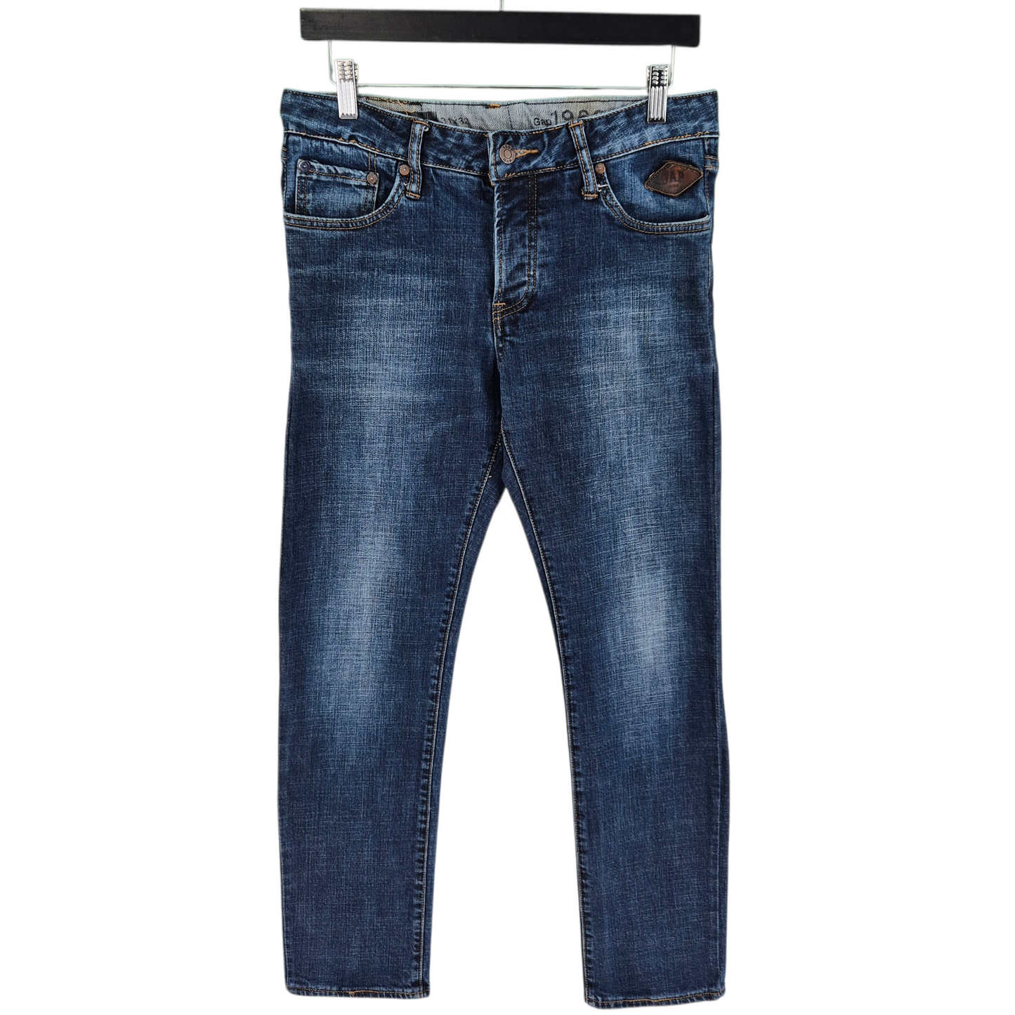 Gap Jeans Dark Blue Skinny Straight Leg Denim W31