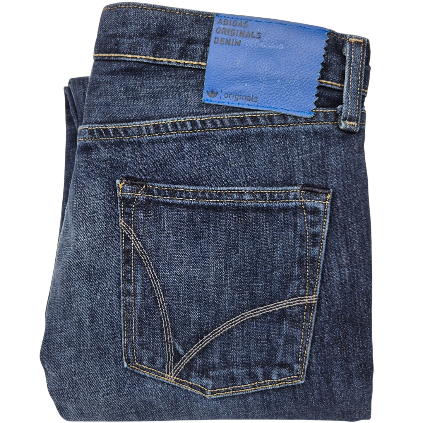 Adidas Jeans Dark Blue Skinny Denim W34