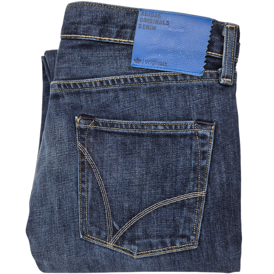 Adidas Jeans Dark Blue Skinny Denim W34