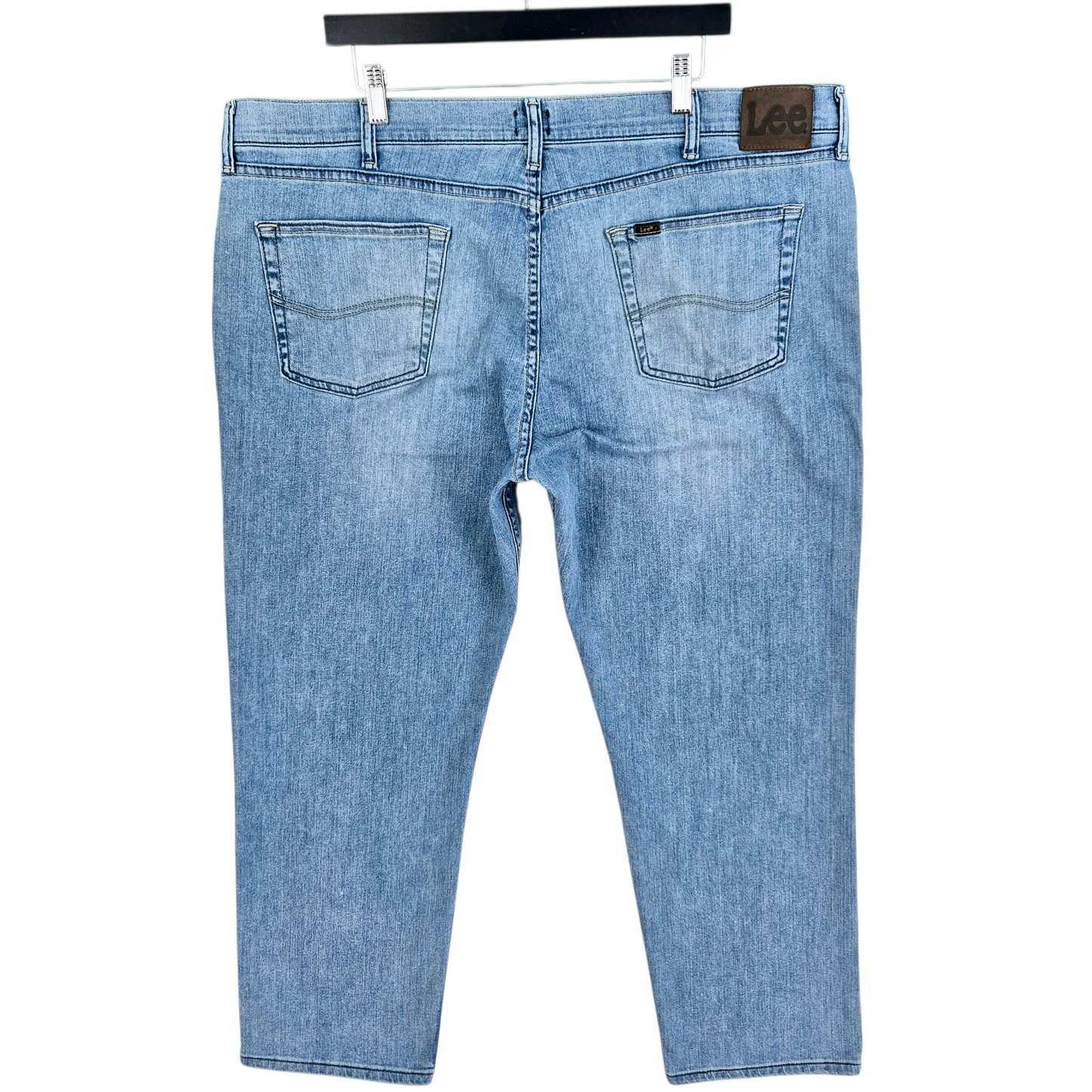 Vintage Lee Jeans Light Blue Regular Fit Stretch Denim W43