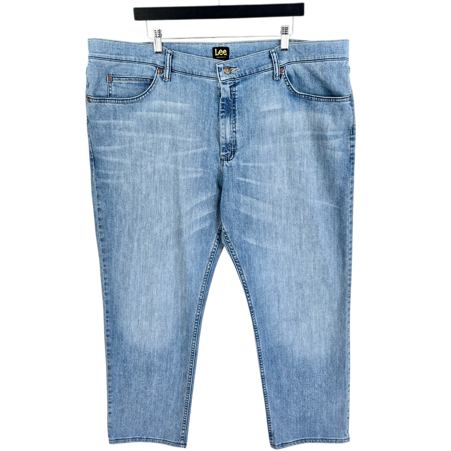 Vintage Lee Jeans Light Blue Regular Fit Stretch Denim W43