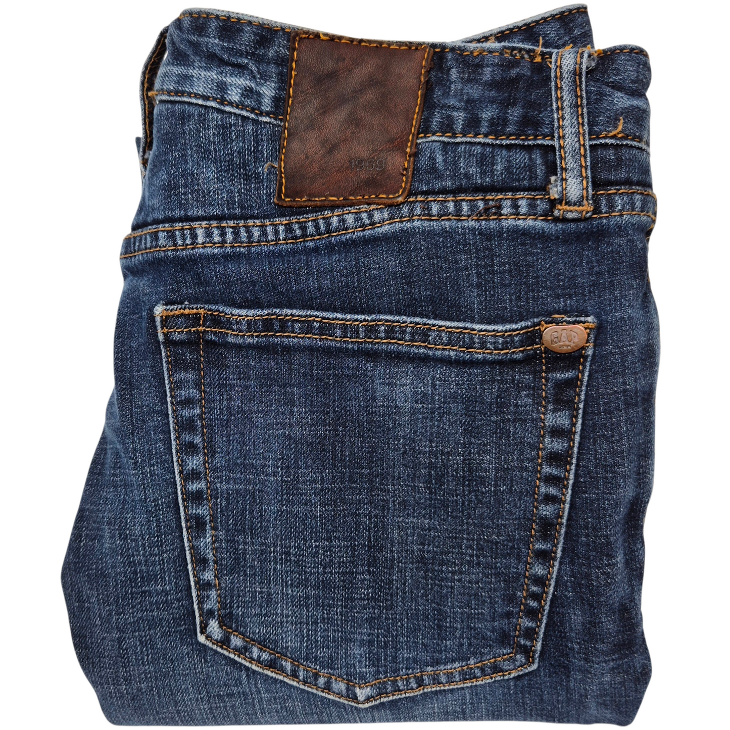 Gap Jeans Dark Blue Skinny Straight Leg Denim W31