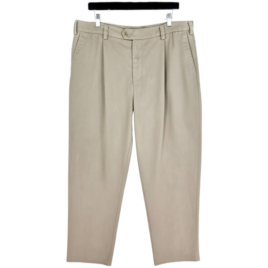 Nautica Rigger Light Brown Classic Fit Heavy Chino Pants W37