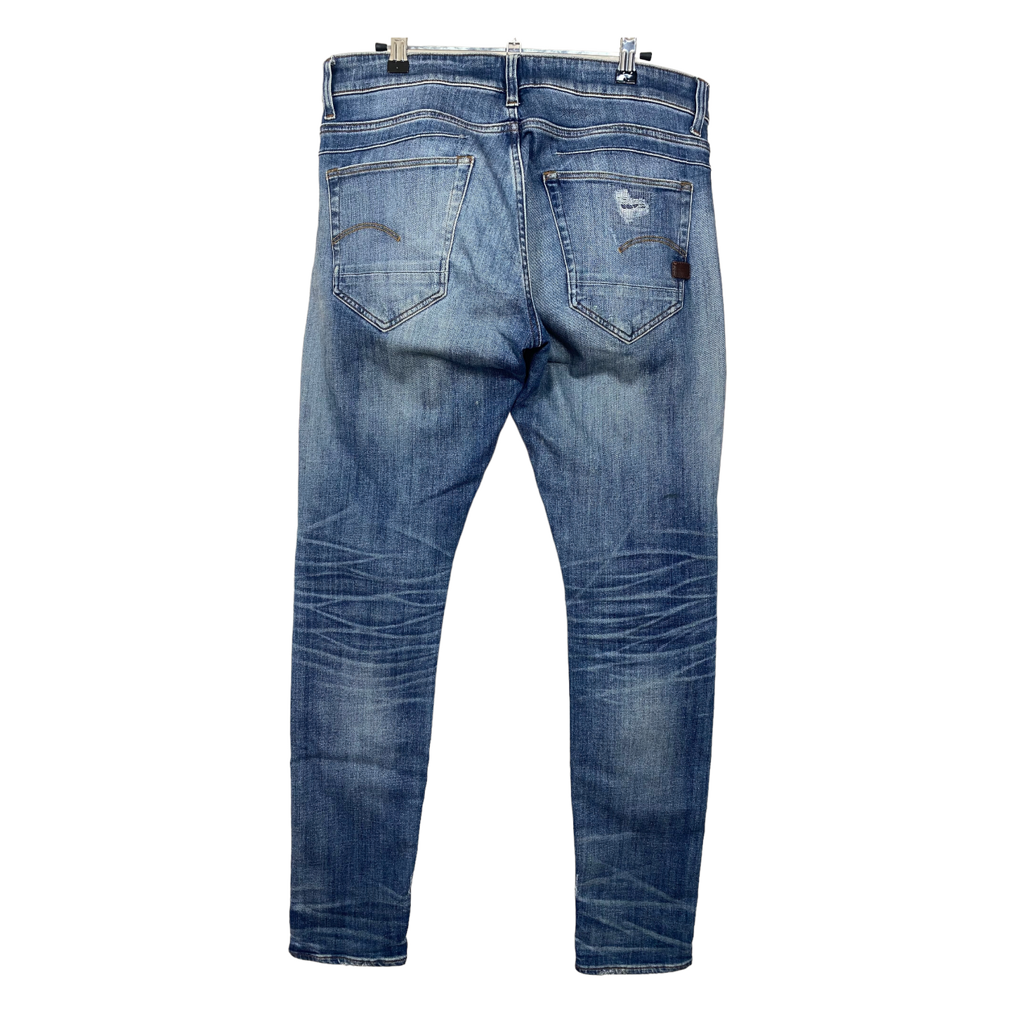 G-Star Jeans Light Blue Skinny Denim Pant Bottoms W34 55exchange