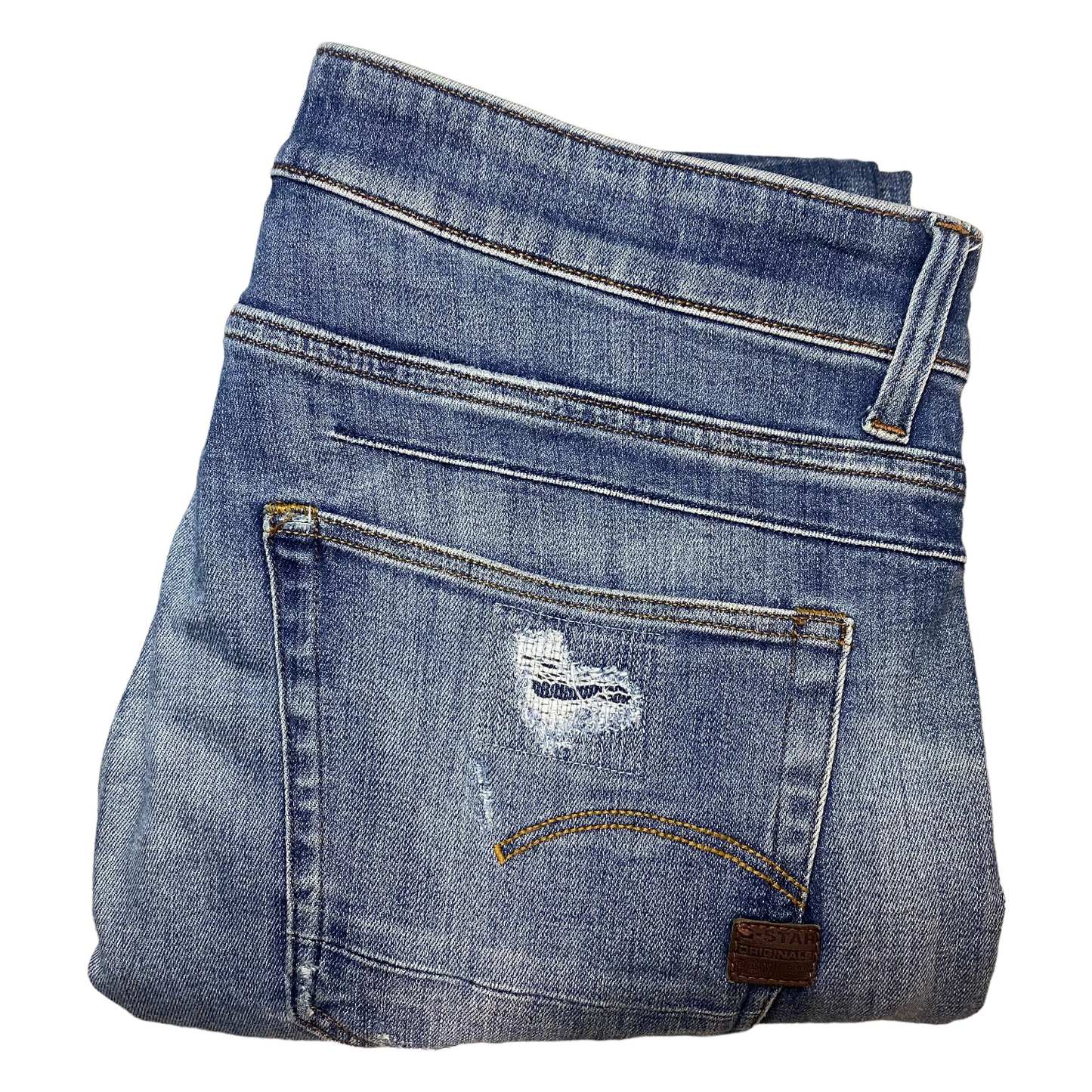 G-Star Jeans Light Blue Skinny Denim Pant Bottoms W34 55exchange