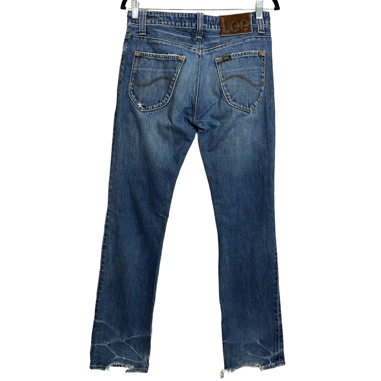 Lee Jeans Blue Slim Straight Denim Pant Bottoms W30